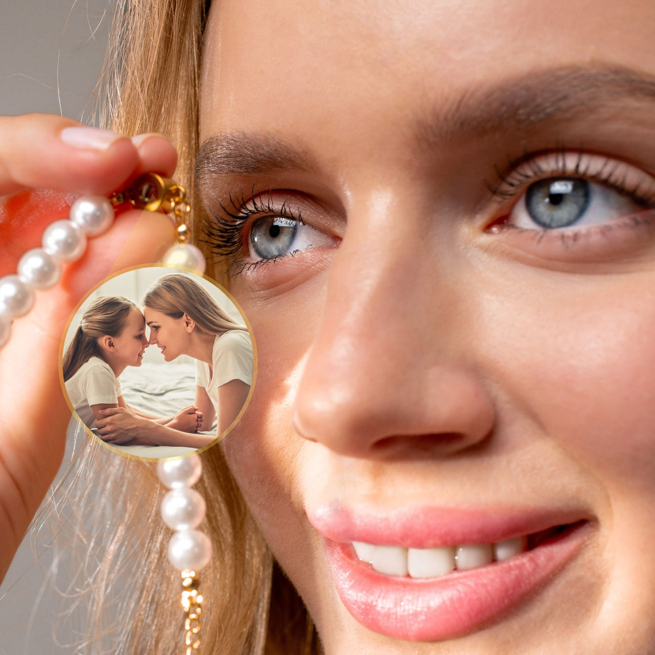 Beaded Personalized Photo Bracelet - Personalized Gift - Custom Jewelry - Custom Bracelet Picture - Personalised Photo Gift Bracelet Brother & Sisters