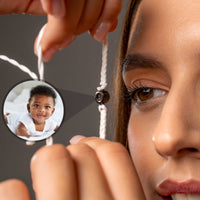 Thumbnail for Circle Personalized Photo Bracelet - Personalized Gift - Custom Jewelry For Her & Him - Custom Bracelet Picture - Personalised Photo Gift Bracelet Brother & Sisters