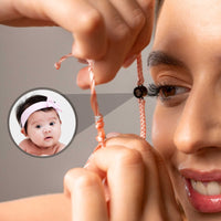 Thumbnail for Circle Personalized Photo Bracelet - Personalized Gift - Custom Jewelry For Her & Him - Custom Bracelet Picture - Personalised Photo Gift Bracelet Brother & Sisters