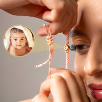 Thumbnail for Circle Personalized Photo Bracelet - Personalized Gift - Custom Jewelry For Her & Him - Custom Bracelet Picture - Personalised Photo Gift Bracelet Brother & Sisters