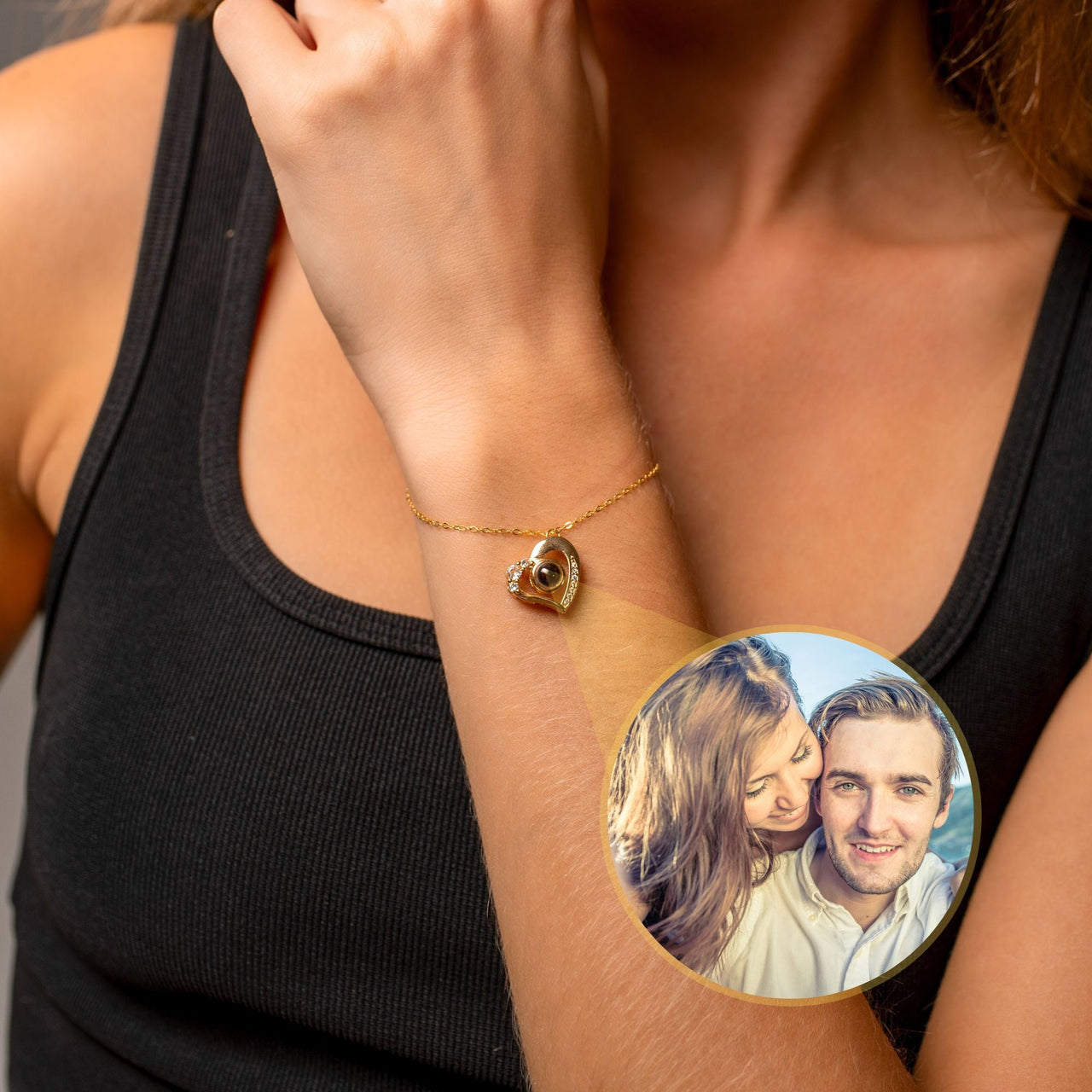 Family Personalized Photo Bracelet - Personalized Gift for Woman - Custom Jewelry For Her - Custom Bracelet Picture - Personalised Photo Gift Bracelet Brother & Sisters