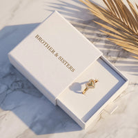 Thumbnail for Heart ring — in the gift box, gold | SKU: lecoeur