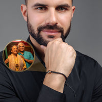Thumbnail for Man Bracelet - Men's Personalised Bracelet - Classic Personalized Photo Bracelet - Personalized Gift for Men - Custom Jewelry for Him - Custom Bracelet Picture - Personalised Photo Gift Bracelet Brother & Sisters