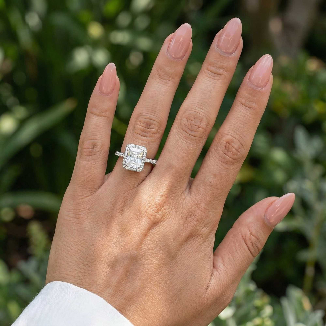 Silver Rectangle Ring