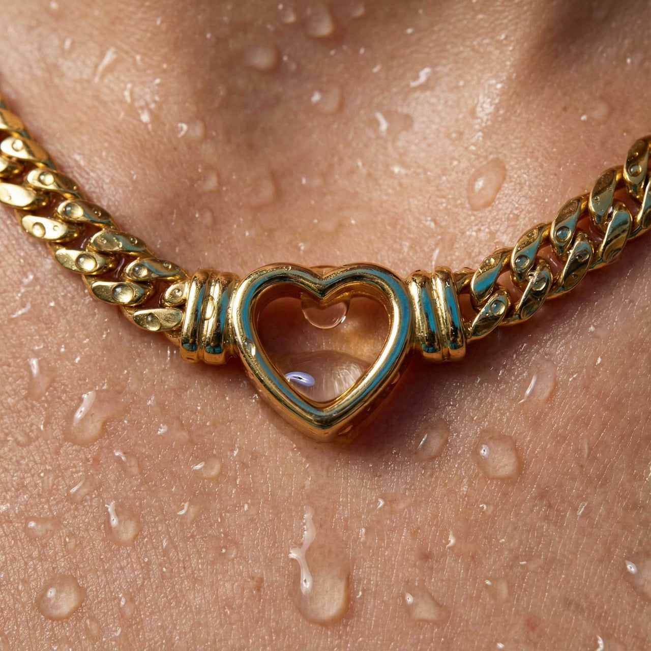 Vali Heart Choker Necklace