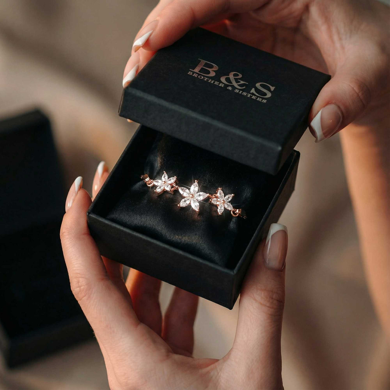 Crystal Flower Bracelet