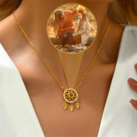 Thumbnail for Dream Catcher Photo Necklace