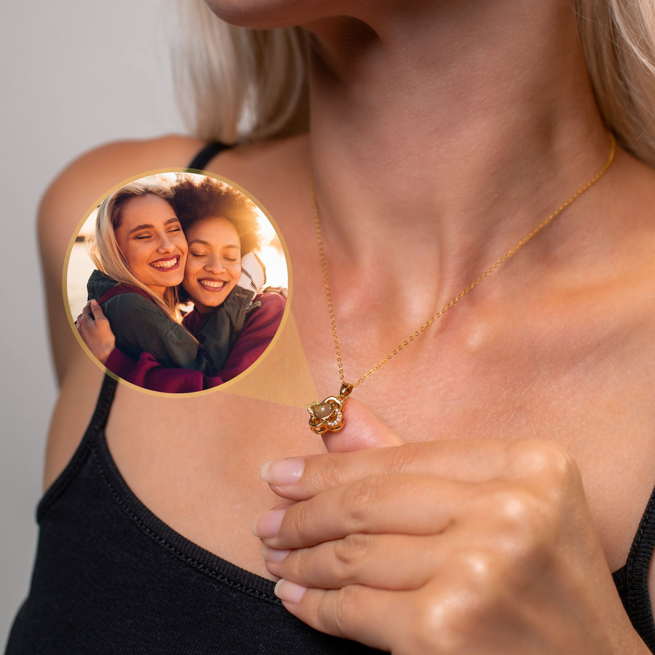 Luxurious Photo Necklace