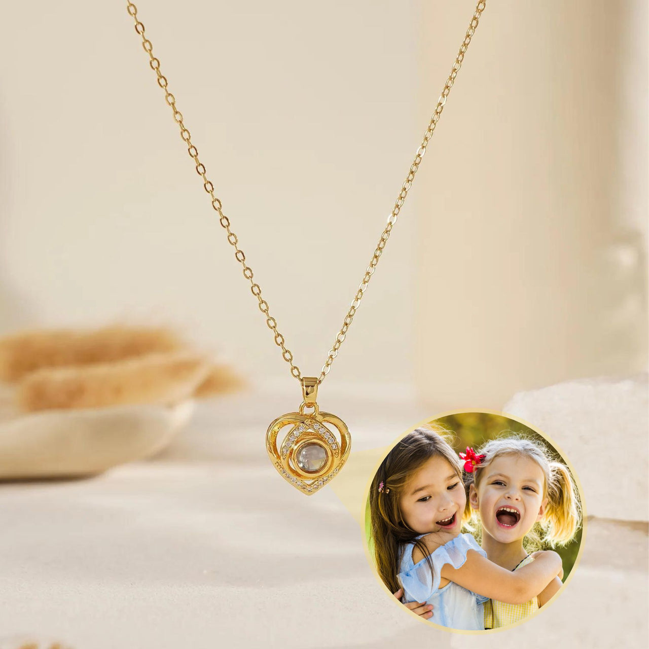 Romance Photo Necklace