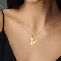 Thumbnail for Romantic Initial Necklace