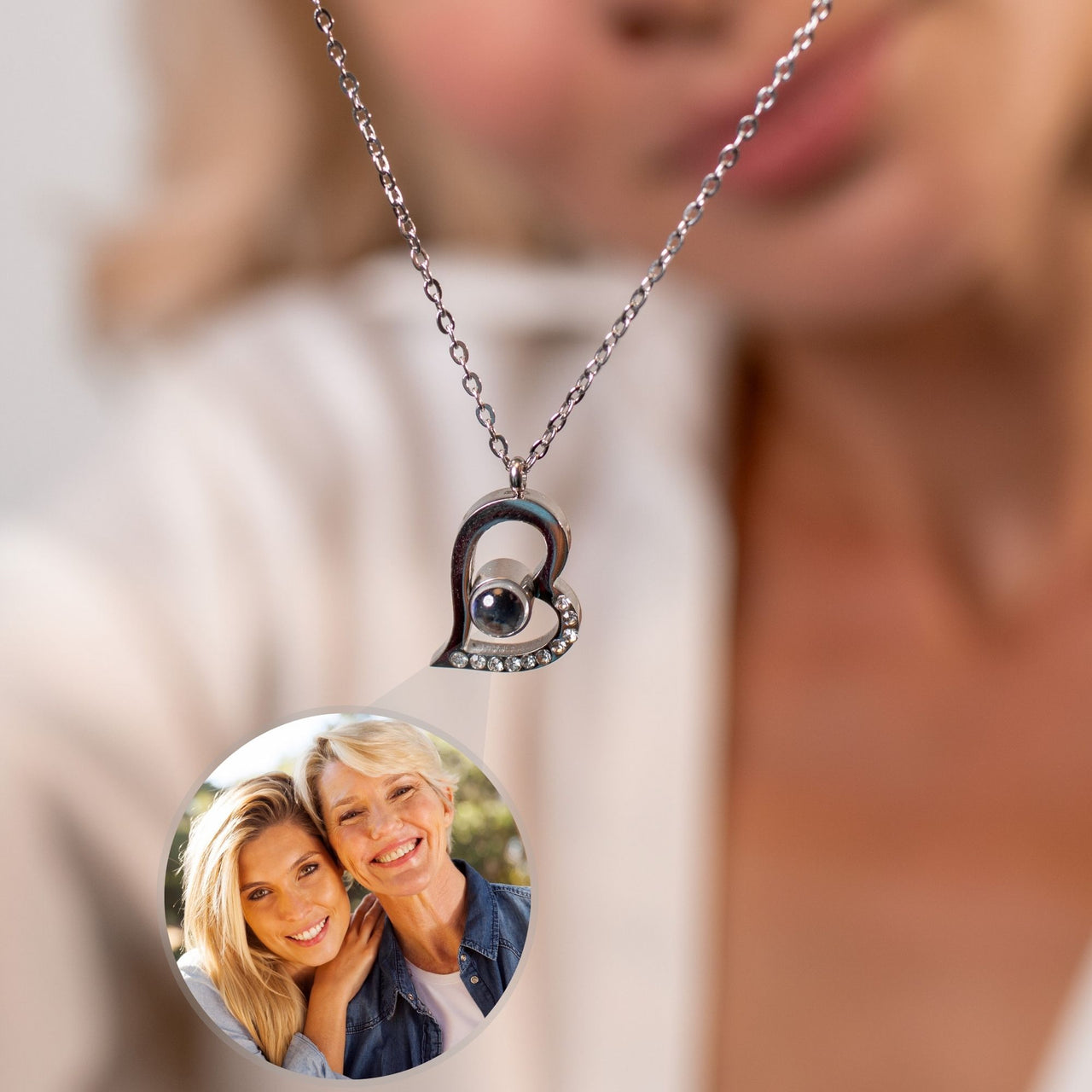 Romantic Photo Necklace