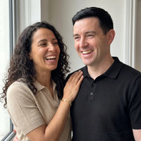 Thumbnail for Cord bracelet — worn by a couple, gold | SKU: lanature-g