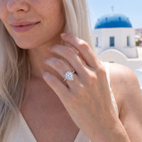 Thumbnail for Silver ring worn on a summer trip | SKU: 505162-4.5-silver